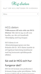 Mobile Screenshot of hcgdieteffect.com